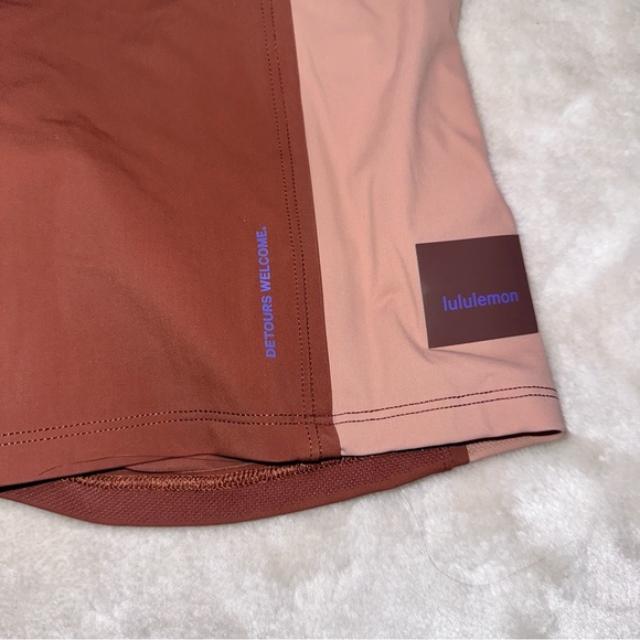 Lululemon Hike to Swim Bra & Biker Short 2-Piece Set Ancient Copper & Pink Clay - Picture 15 of 16